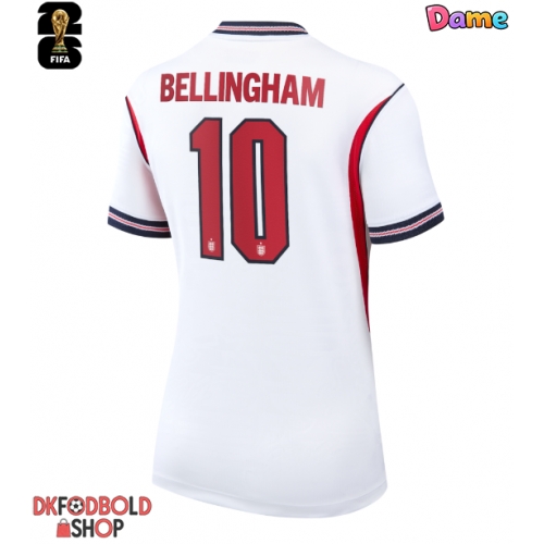 England Jude Bellingham #10 Hjemmebanetrøje Dame VM 2026 Kort ærmer